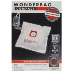 CONJ. 5 WONDERBAGS COMPACT UNIV. ANT. BACT. ROWENTA  - WB305120