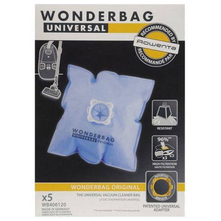 CONJ. 5 WONDERBAGS CLASSIC UNIV. ANT. BACT. ROWENTA  - WB406120