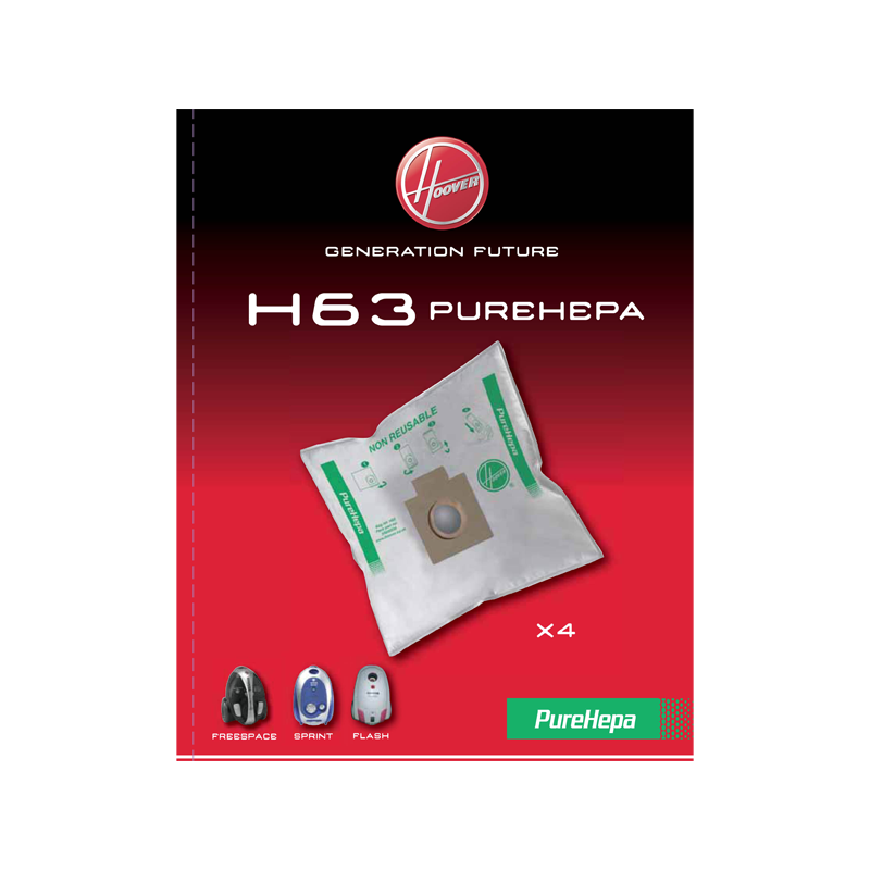 EMBALAGEM SACOS HOOVER P/FREESPACE/SPRINT - H63