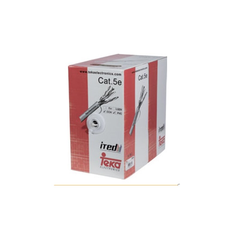 CABO UTP CAT5E CCA TK - 305M - TEKA