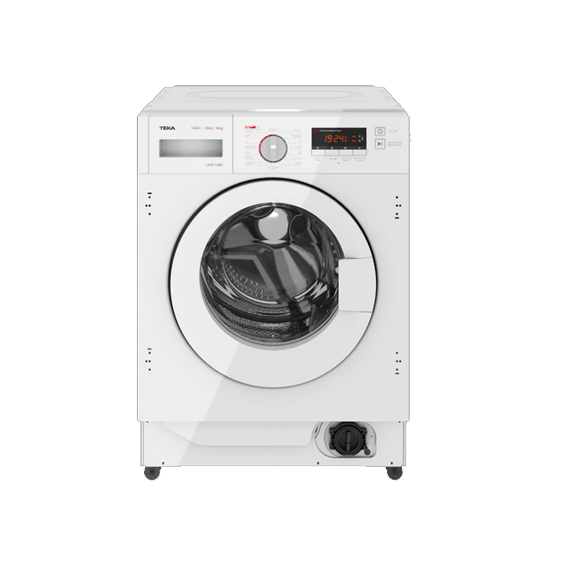 MÁQUINA DE LAVAR E SECAR ROUPA ENCASTRAR TEKA - LSI6 1480