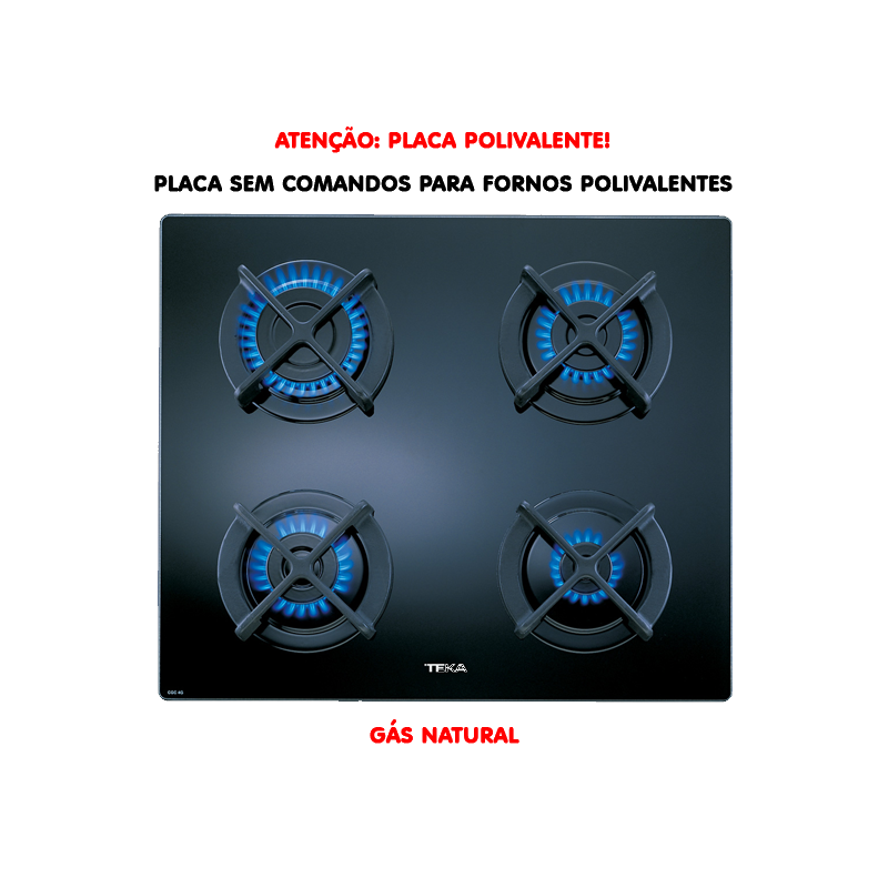 PLACA ENCASTRAR TEKA - CGC 60 4G AI AL - G. NAT