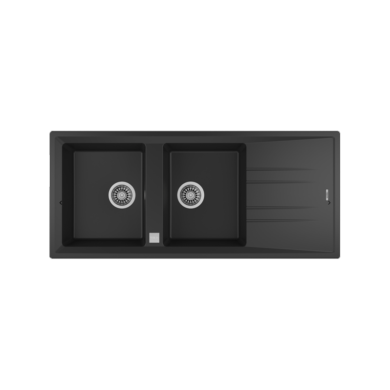 LAVA LOUÇA TEKA - STONE 80 B-TG 2C 1E - BLACK CARBON