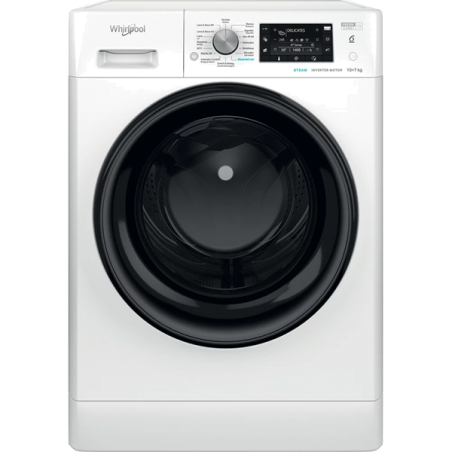 MÁQUINA DE LAVAR E SECAR ROUPA WHIRLPOOL - FFWDD 1074269 BV SPT