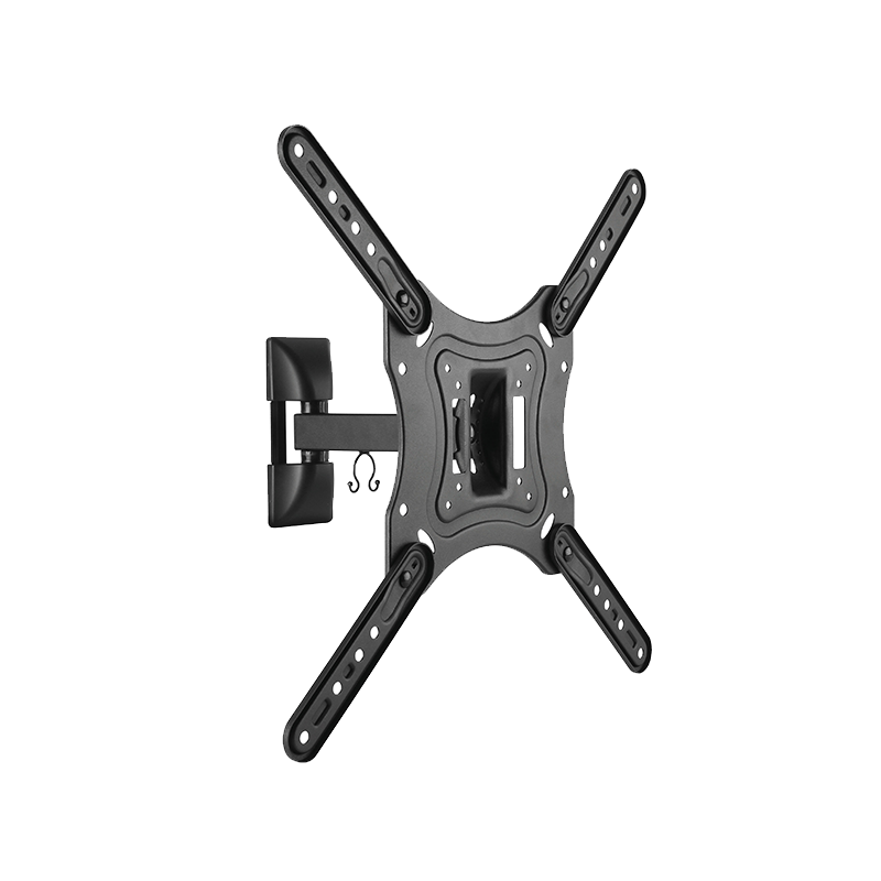 SUPORTE LCD 26-65 INCLINAVEL / 1 BRAÇO NAPOFIX - 050 PRETO