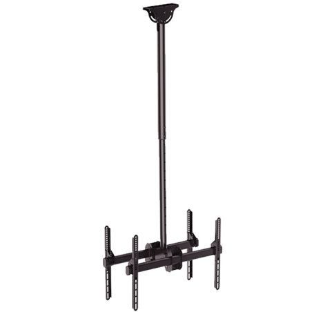 SUPORTE DUPLO PLASMA/LCD/TFT 42-90 NAPOFIX - 281 PRETO