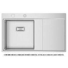 LAVA LOUÇA DIREITO ESCOVADO RODI - XERON 86 - L08X2MH1F143A2