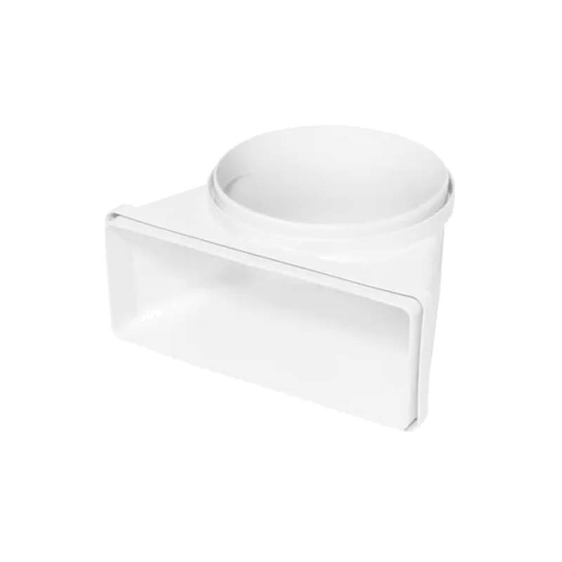 CURVA C/ CONEXÃO REDONDO RETANGULAR AEG/ZANUSSI - M2CKCF03