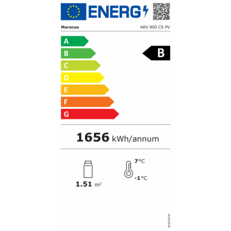 ARMÁRIO FRIO POSITIVO MARECOS - ARV 800 CS PV - 800672_500