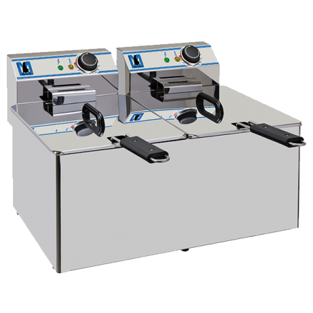 FRITADEIRA ELÉTRICA MARECOS - 7+7L - 706012V027