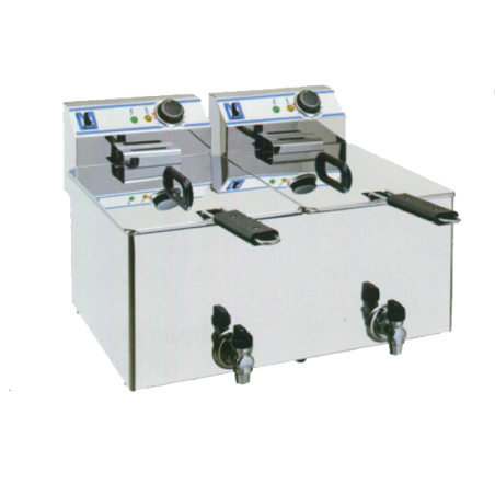 FRITADEIRA ELÉTRICA MARECOS - 7L+7L T - 706012V029