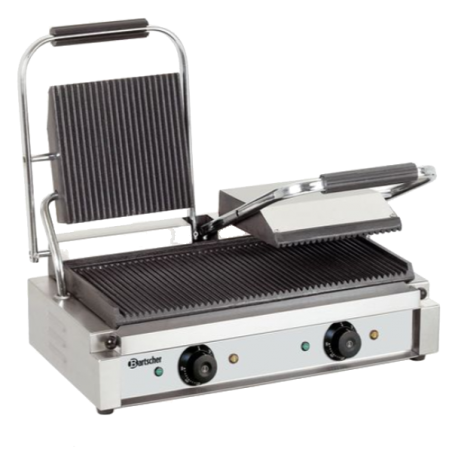GRELHADOR CONTACTO BARTSCHER - 3600 2R PLACA NERVURADA