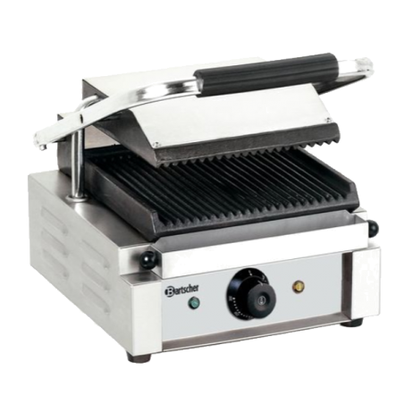 GRELHADOR CONTACTO BARTSCHER - 1800 1R PLACA NERVURADA