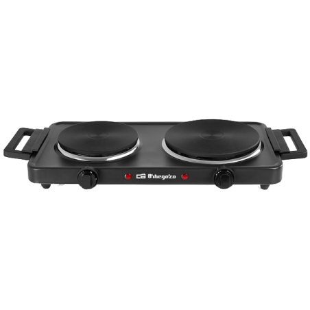 PLACA ELÉTRICA 2 DISCOS ORBEGOZO - PE 2855 PRETA