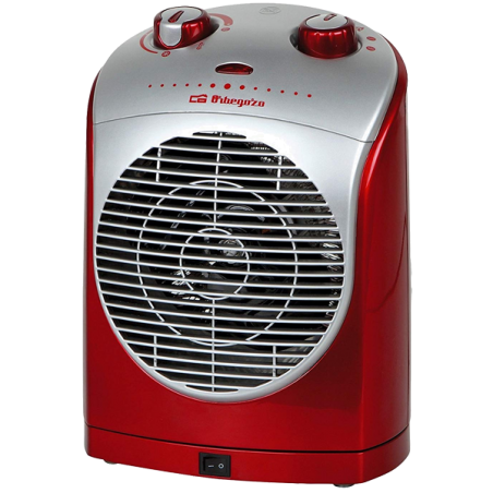 TERMOVENTILADOR ORBEGOZO - FH 5025 - VERMELHO