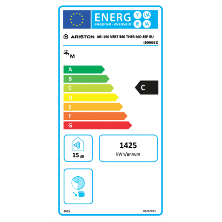 TERMOACUMULADOR ARISTON - ARI 150 VERT 560 THER MO ESP EU