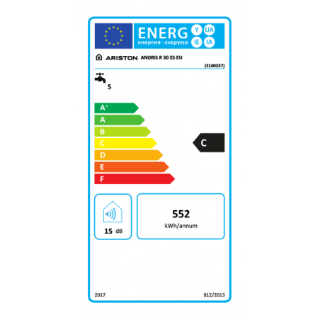 TERMOACUMULADOR ARISTON - ANDRIS R 30 ES EU