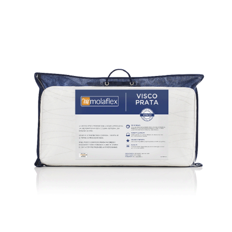 ALMOFADA MOLAFLEX VISCO PRATA