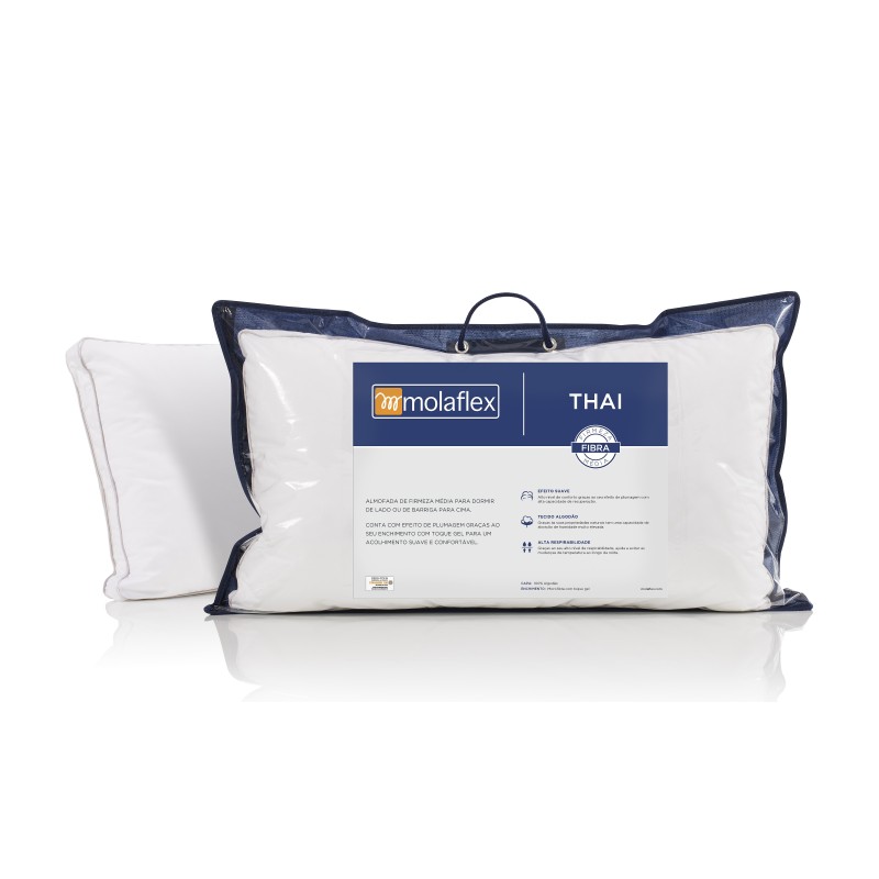 ALMOFADA MOLAFLEX MICRO FIBRA C/ GEL THAI
