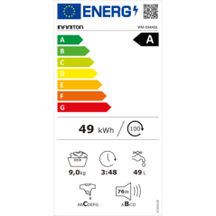 MÁQUINA DE LAVAR ROUPA INFINITON - WM-S94ABL