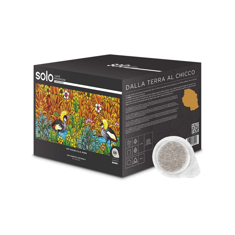 EMBALAGEM DE CAFÉ 100 DOSES POLTI - TANZANIA - BTA00100