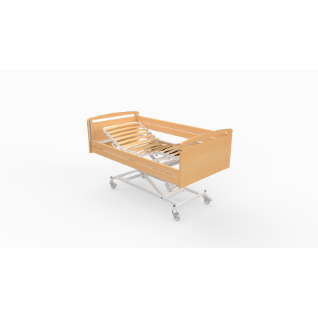 CAMA COM CARRO COLMED LINHA GERIÁTRICA MEDICALFLEX