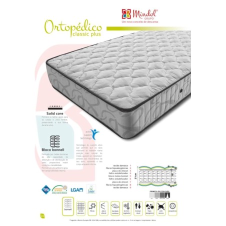 COLCHÃO MINDOL ORTOPÉDICO CLASSIC PLUS