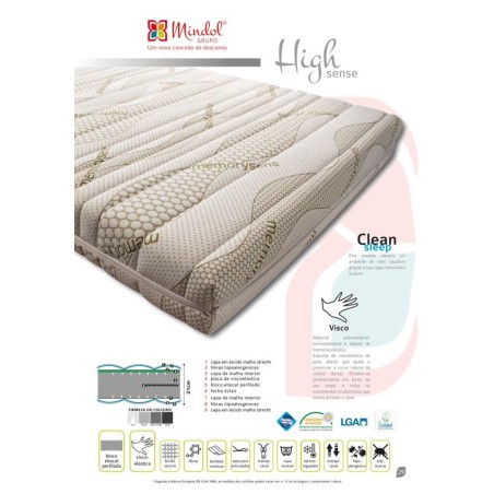 COLCHÃO MINDOL GAMA SOFT HIGH SENSE