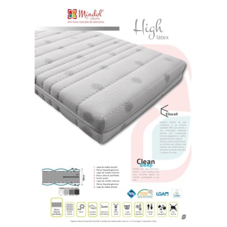 COLCHÃO MINDOL GAMA SOFT HIGH LÁTEX