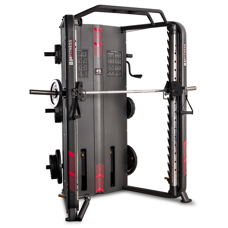 MÁQUINA MUSCULAÇÃO BH FITNESS RACK SMITH - G160