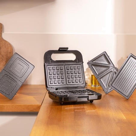 SANDWICHEIRA CECOTEC - ROCK´N TOAST 4IN1