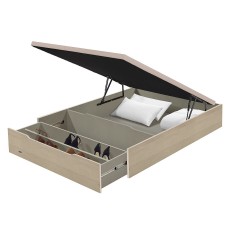 BASE REBATÍVEL MOLAFLEX WOOD 25 COM SAPATEIRA - NATURAL