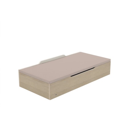 BASE REBATÍVEL MOLAFLEX WOOD LATERAL - NATURAL
