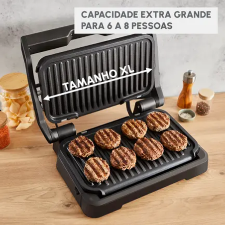 GRELHADOR DE PLACAS MOULINEX OPTIGRILL 4 EM 1 XL - GI784810