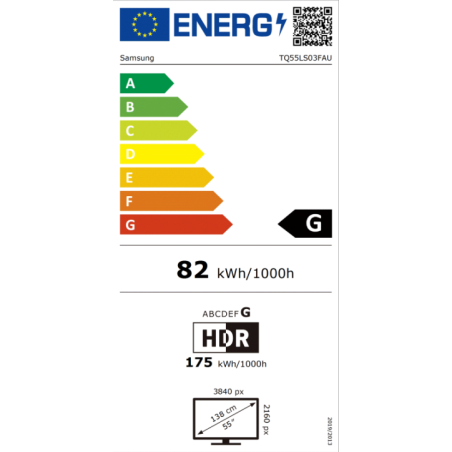 QLED SAMSUNG - TQ55LS03FAUXXC
