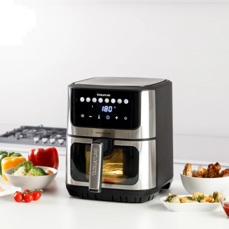 FRITADEIRA TAURUS AIR FRY DIGITAL 7S VIEW - 973.999