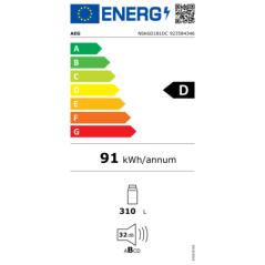 FRIGORIFICO AEG - NSK6D181DC