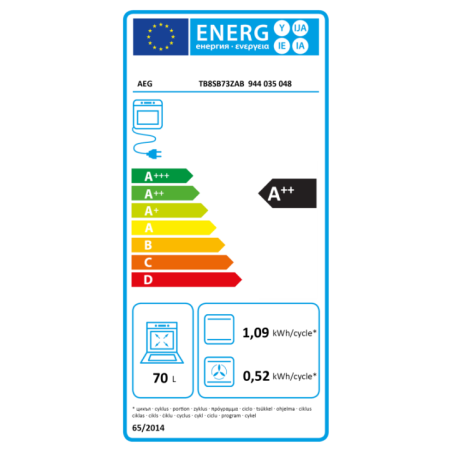 FORNO AEG - TB8SB73ZAB
