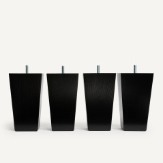 CONJ. 2 PÉS TRAPEZIO NEGRO 135X85X55