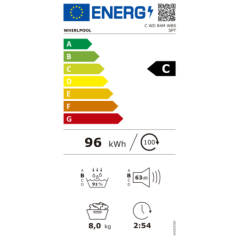 SECADOR DE ROUPA WHIRLPOOL - CWD84M WBS SPT