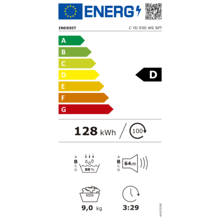 SECADOR DE ROUPA INDESIT - CYD93DWS SPT