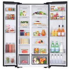 FRIGORÍFICO SIDE BY SIDE SAMSUNG - RS57DG400EB4EF