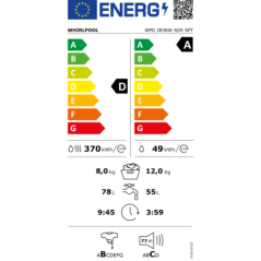 MÁQUINA DE LAVAR E SECAR ROUPA WHIRLPOOL - WPD2836W ADS SPT