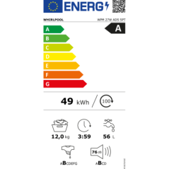 MÁQUINA DE LAVAR ROUPA WHIRLPOOL - WPM 27W ADS SPT