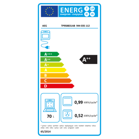 FORNO AEG - TP9SB831AB