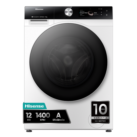 MÁQUINA DE LAVAR ROUPA HISENSE - WF7S1247BW