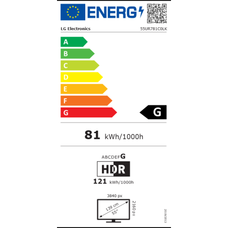 LED LG - 55UR781C0LK