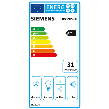 EXAUSTOR SIEMENS - LB88NPC60